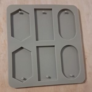 Silikonimuotti tuoksulaattojen valmistukseen